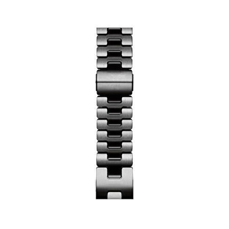 Apple Watch 10 46mm Redclick KRD-125 Oto Klipsli Metal Kordon Strap Kayış