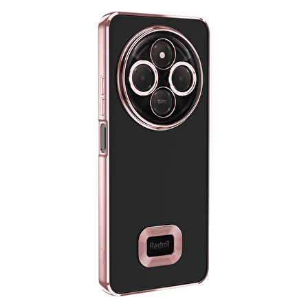 Xiaomi Redmi 14C 4G Kılıf Kamera Korumalı Logo Gösteren Redclick Omega Kapak