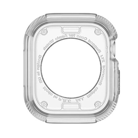 Apple Watch 10 42mm Silikon TPU Kasa Koruyucu Redclick Watch Gard 17