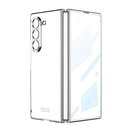 Galaxy Z Fold 6 Kılıf Redclick Full Camlı Kıpta Kapak
