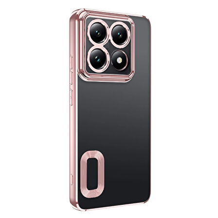 Xiaomi 14T Pro Kılıf Kamera Korumalı Logo Gösteren Redclick Omega Kapak