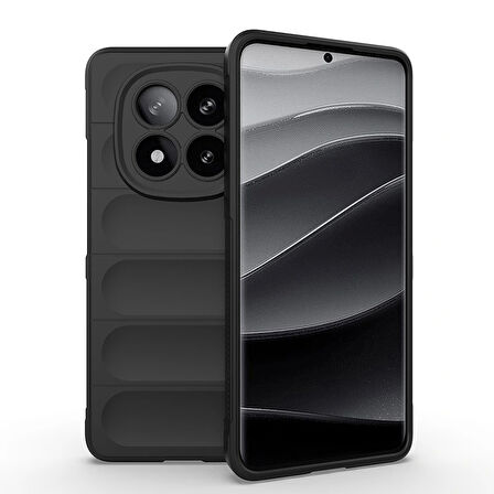 Xiaomi Redmi Note 14 Pro Plus Kılıf Esnek TPU Oyuklu Arka Yüzey Tasarımlı Redclick Etnik Silikon Kapak