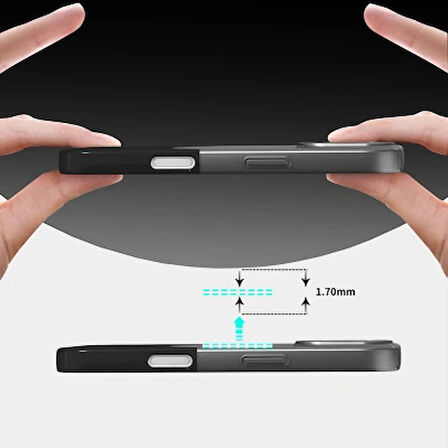 Apple iPhone 16 Plus Kılıf M-Safe Şarj Özellikli Mıknatıslı Redclick Duble Kapak