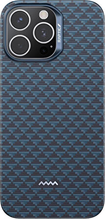 Apple iPhone 16 Pro Max Kılıf M-safe Şarj Özellikli Raptic Aramid Skin Origin Serisi Kapak