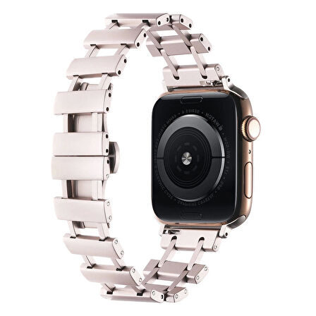 Apple Watch 7 8 38 40 41mm Redclick KRD-96 Metal Şerit Kordon