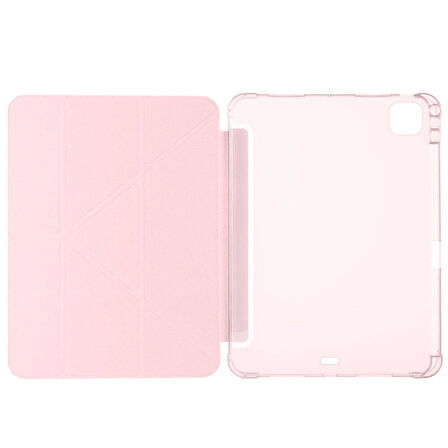 Apple iPad Pro 11 2024 Kılıf Redclick Tri Folding Kalem Şarj Bölmeli Standlı Kılıf