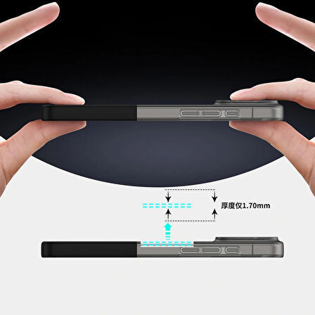 Apple iPhone 16 Pro Max Kılıf M-Safe Şarj Özellikli Mıknatıslı Redclick Duble Kapak