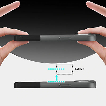 Apple iPhone 13 Kılıf M-Safe Şarj Özellikli Mıknatıslı Redclick Duble Kapak