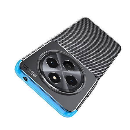 Xiaomi Redmi 14C 4G Kılıf Redclick Negro Karbon Görünüm Silikon Kapak