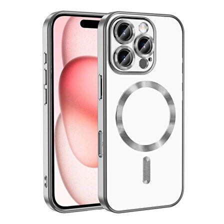 Apple iPhone 16 Pro Kılıf Kamera Korumalı Magsafe Wireless Şarj Özellikli Redclick Demre Kapak