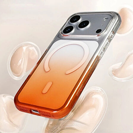 Apple Uyumlu iPhone 17 Pro Max Kılıf M-Safe Şarj Özellikli Redclick Septik Silikon Kapak