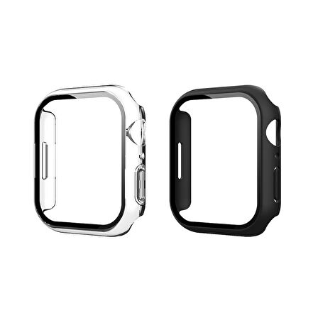 Apple Watch 10 46mm Şeffaf Kasa ve Ekran Koruyucu Redclick Watch Gard 13