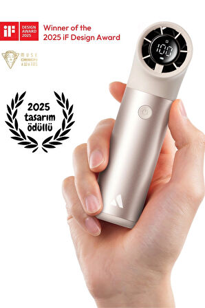 Aecooly PH01 Aero Pro Serisi Dijital LED Göstergeli Portatif Soğutucu El Fanı