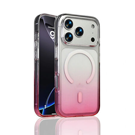 Apple Uyumlu iPhone 17 Pro Max Kılıf M-Safe Şarj Özellikli Redclick Septik Silikon Kapak