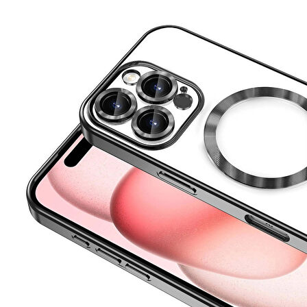 Apple iPhone 16 Pro Max Kılıf Kamera Korumalı Magsafe Wireless Şarj Özellikli Redclick Demre Kapak