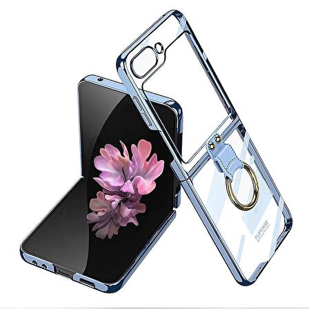 Galaxy Z Flip 6 Kılıf Redclick Yüzüklü Kıpta Kapak