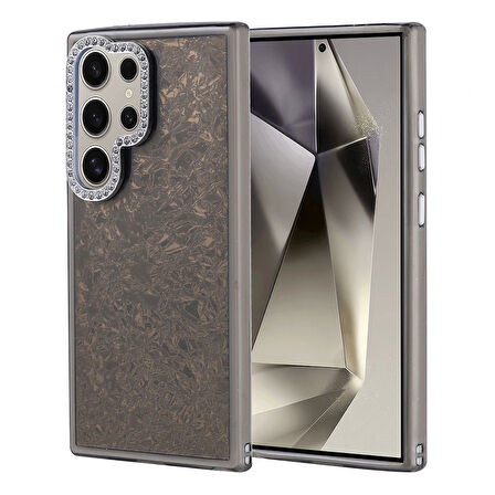 Galaxy S24 Ultra Kılıf Taşlı Tasarımlı Redclick Kapi Kapak