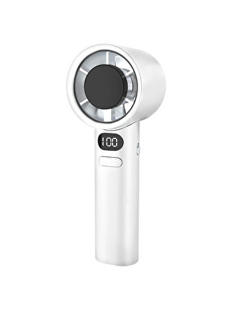 Redclick M11 Dijital Led Göstergeli Mini Vantilatör Soğutucu El Fanı