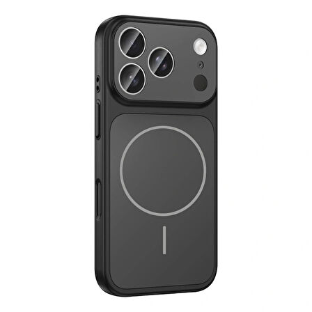 Apple iPhone 17 Pro Max Kılıf Redclick M-Safe Şarj Özellikli Kamera Korumalı Formen Kapak