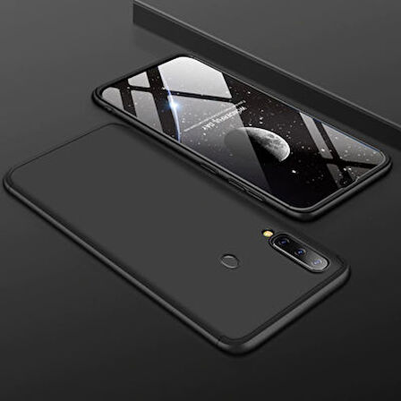 Galaxy A20S Kılıf 3 Parçalı Tam Koruma Şık Astrea Premium Sert Kapak