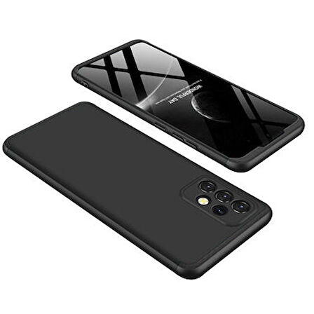 Galaxy A32 4G Kılıf 3 Parçalı Tam Koruma Şık Astrea Premium Sert Kapak