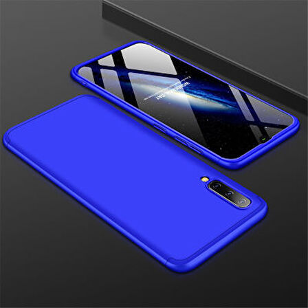 Galaxy A50 Kılıf 3 Parçalı Tam Koruma Şık Astrea Premium Sert Kapak