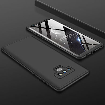 Galaxy Note 9 Kılıf 3 Parçalı Tam Koruma Şık Astrea Premium Sert Kapak