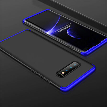 Galaxy S10 Plus Kılıf 3 Parçalı Tam Koruma Şık Astrea Premium Sert Kapak