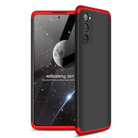 Galaxy S20 FE Kılıf 3 Parçalı Tam Koruma Şık Astrea Premium Sert Kapak