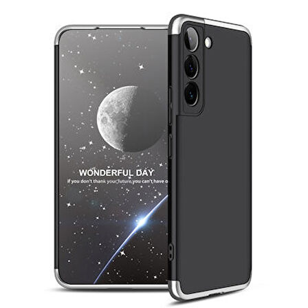 Galaxy S22 Plus Kılıf 3 Parçalı Tam Koruma Şık Astrea Premium Sert Kapak