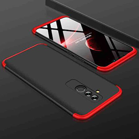 Huawei Mate 20 Lite Kılıf 3 Parçalı Tam Koruma Şık Astrea Premium Sert Kapak