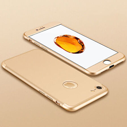 iPhone 5 Kılıf 3 Parçalı Tam Koruma Şık Astrea Premium Sert Kapak