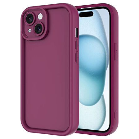 iPhone 13 Kamera Korumalı ve Ergonomik Şık Ananas Silikon Kılıf