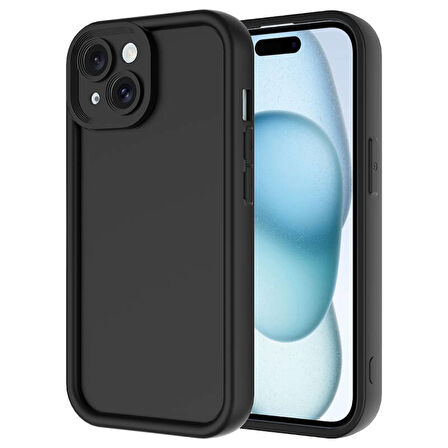iPhone 13 Kamera Korumalı ve Ergonomik Şık Ananas Silikon Kılıf