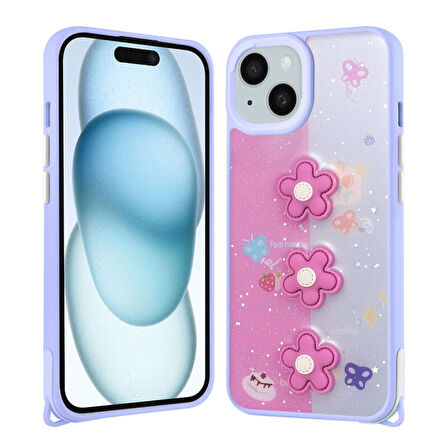 iPhone 14 Figürlü ve Desenli Şık Cevze Premium Kılıf