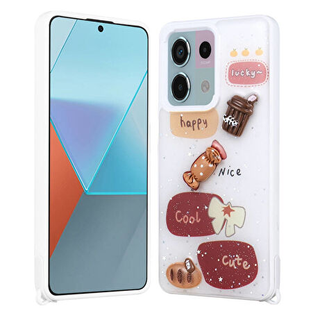 Redmi Note 13 Pro 5G Figürlü ve Desenli Şık Cevze Premium Kılıf