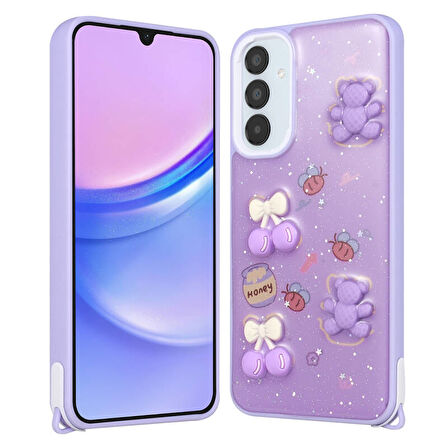 Samsung Galaxy A25 Figürlü ve Desenli Şık Cevze Premium Kılıf