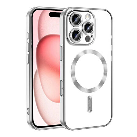 iPhone 16 Pro Max Kılıf Magsafe ve Kamera Korumalı Şık Demre Premium Kapak