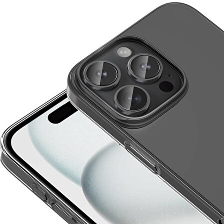 iPhone 12 Pro Max Kılıf Şeffaf Tasarımlı Droga Premium Kapak