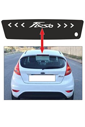 Ford Fiesta İçin Uyumlu Aksesuar Stop Sticker