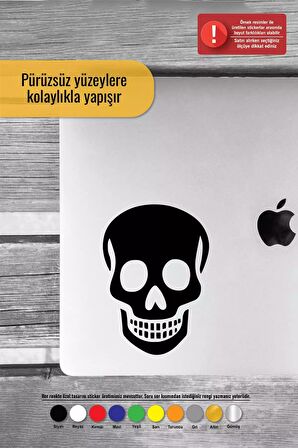 Sevimli Kuru Kafa Sticker Oto Motor Laptop Duvar Folyo Sticker 100x140 cm