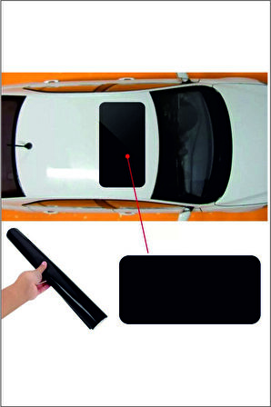 Universal Çakma Sunroof Tavan Sticker