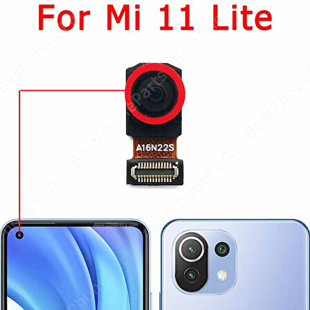 Tkgz Xiaomi Mİ 11 LİTE Ön Kamera Orj