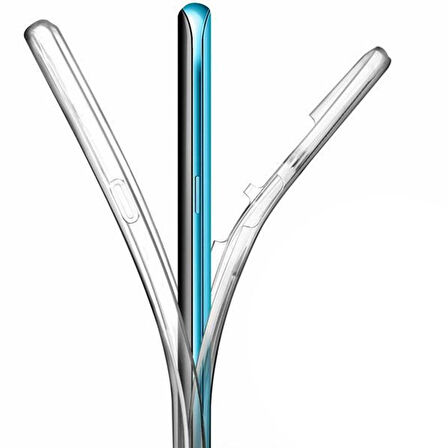 Gpack Samsung Galaxy A51 Kılıf Ön Arka Şeffaf Silikon Koruma