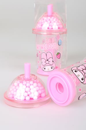 x Dekomus Lisanslı My Melody Tek Bıçaklı My Mug Boncuklu Kalemtraş Tek Adet 