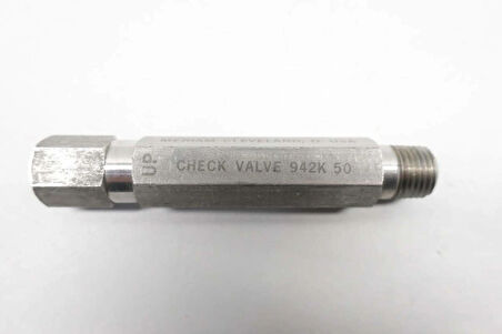 Meriam 942K-50 1/4'' NPT Paslanmaz Inline Çek Valf D660440 Endüstriyel Sistemler