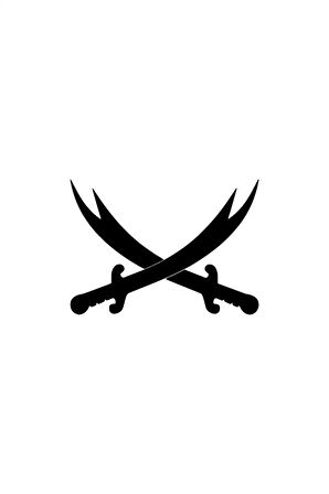 Byr002 Zülfikar Kılıçları Sticker Oto Motor Laptop Duvar Folyo Sticker 30X21 Cm [Efsngrck]