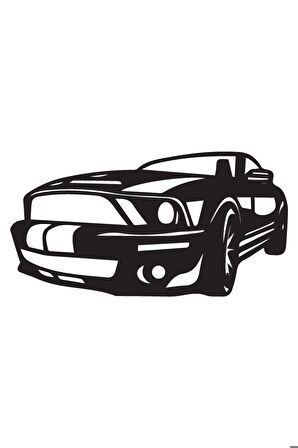 Klasik Arabalar Model 11 Oto Sticker 25 x 12 Cm