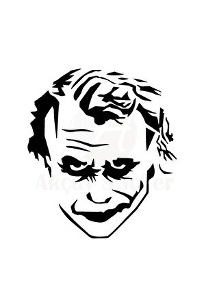 Joker Oto Sticker 25 x 27 cm