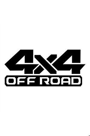 Off Road 4x4 Oto Motor Laptop Duvar Folyo Sticker 100 X 40 Cm